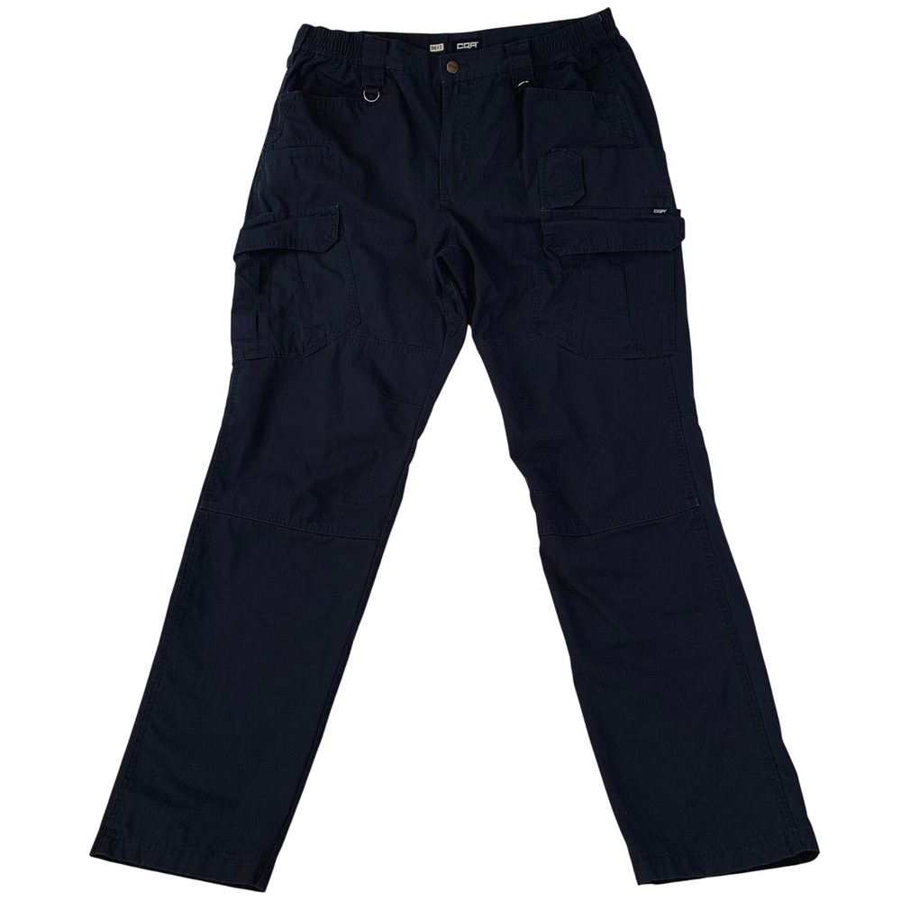 CQR Tactical‎ Cargo Pants Men's Workwear Hiking Outdoors Navy 38x35 (Tag 38x36)